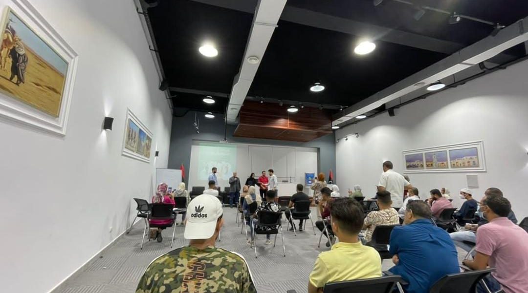 اختتام الدورةالتدريبية_الأولى في الصحافة والسوشيال ميديا التي أقامها الحزب الديمقراطي