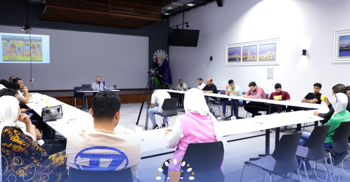 الحزب الديمقراطي يعقد جلسةً حوارية بعنوان “ثروة الشعب الليبي بين إدارتها الرشيدة وتوزيعها العادل”