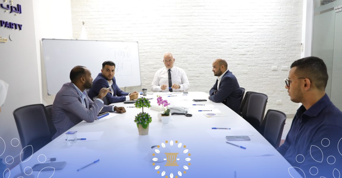 الأمانة العامة تبحث آخر أعمال حملة الديمقراطي معكم