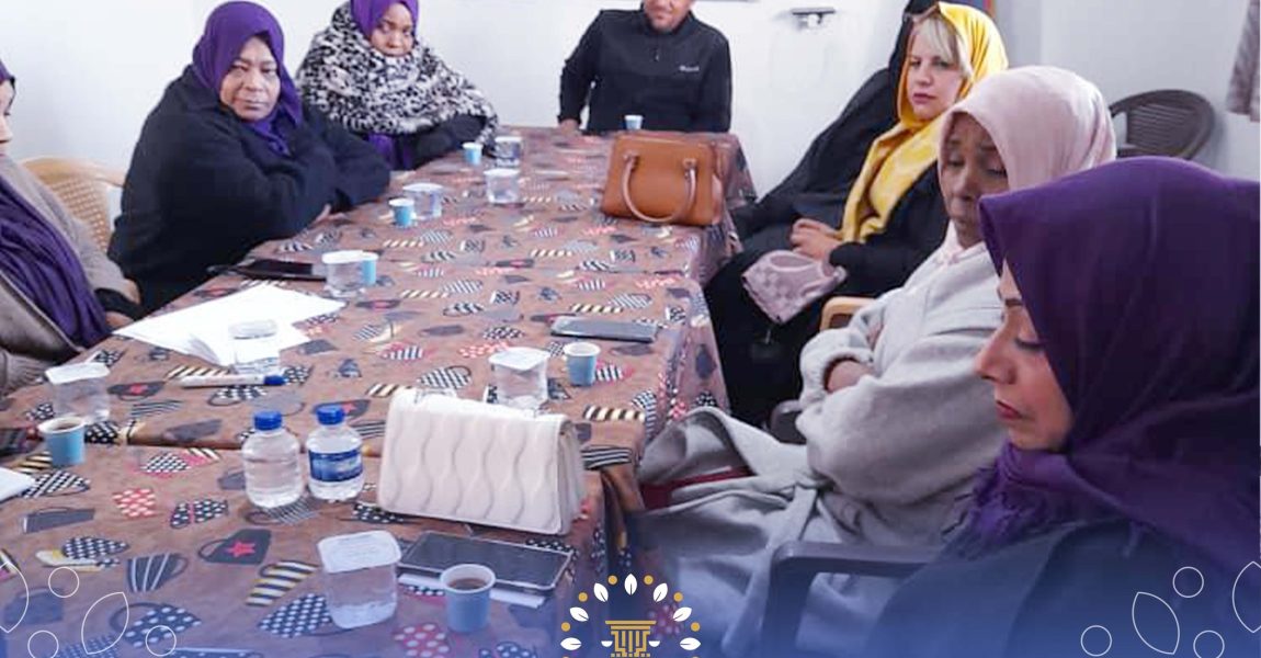 فرع الحزب بتاورغاء يستقبل رئيسة المجلس القومي للمرأة